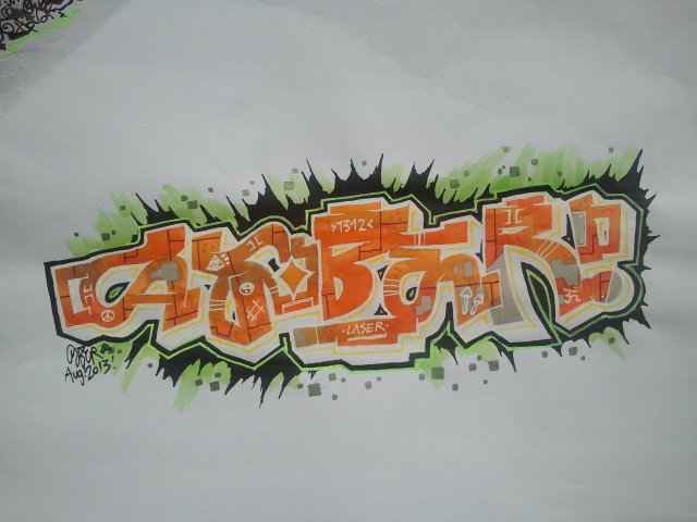 Graffiti Wall - Photo by CYBER1312