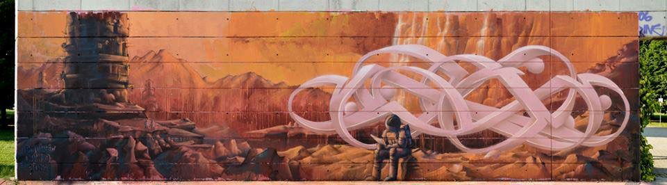 Graffiti Wall - Photo by Calmo