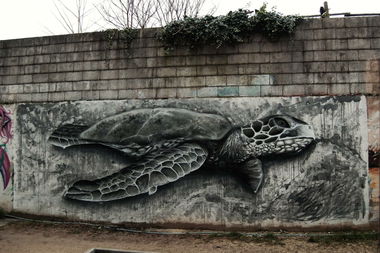 Graffiti Wall - Photo by Calmo