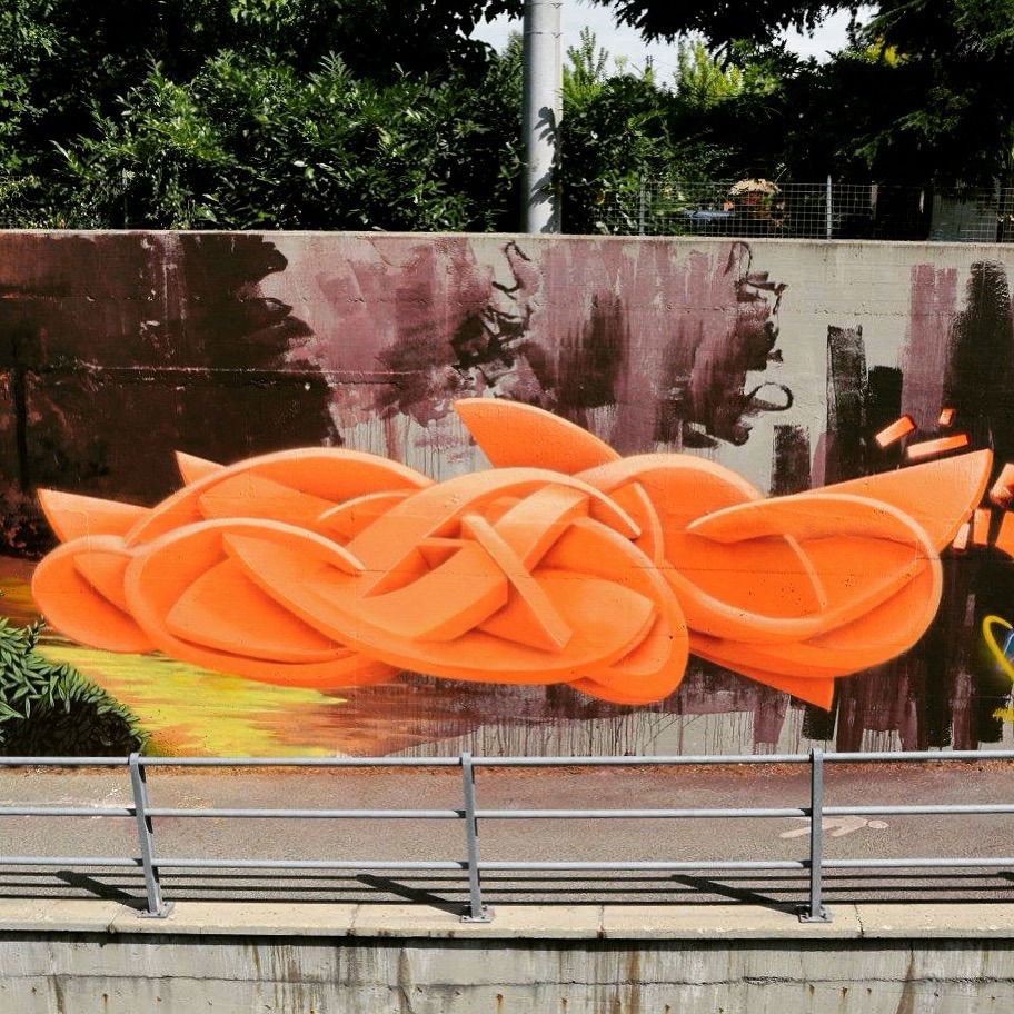 Graffiti Wall in Bologna - Photo by Calmo