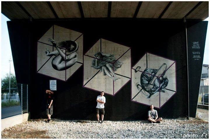 Graffiti Wall in Gemona - Photo by Calmo