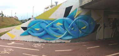 Graffiti Wall - Photo by Calmo