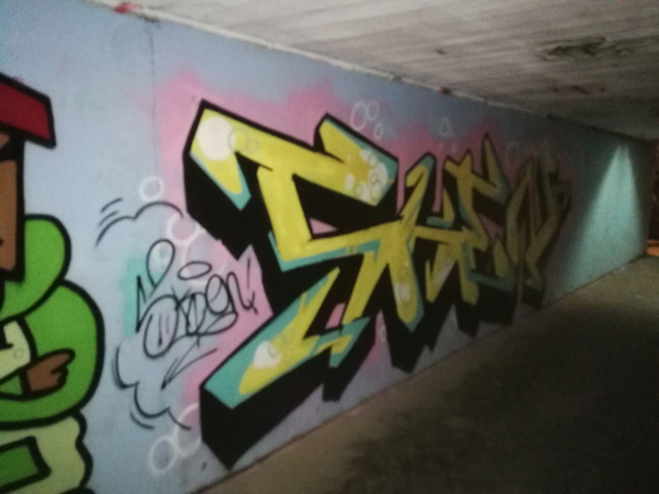 Graffiti Wall - Photo by Cals1 - Sken (2018)