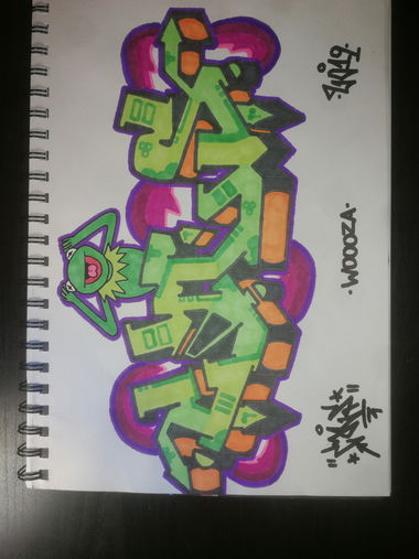 Graffiti Sketch - Photo by Cals1