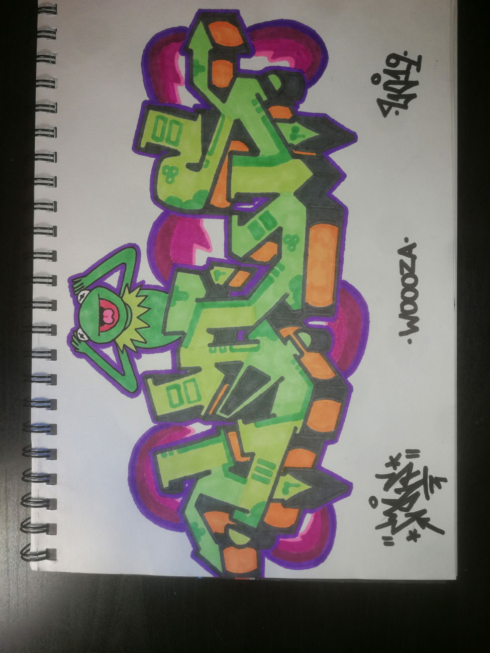 Graffiti Sketch - Photo by Cals1