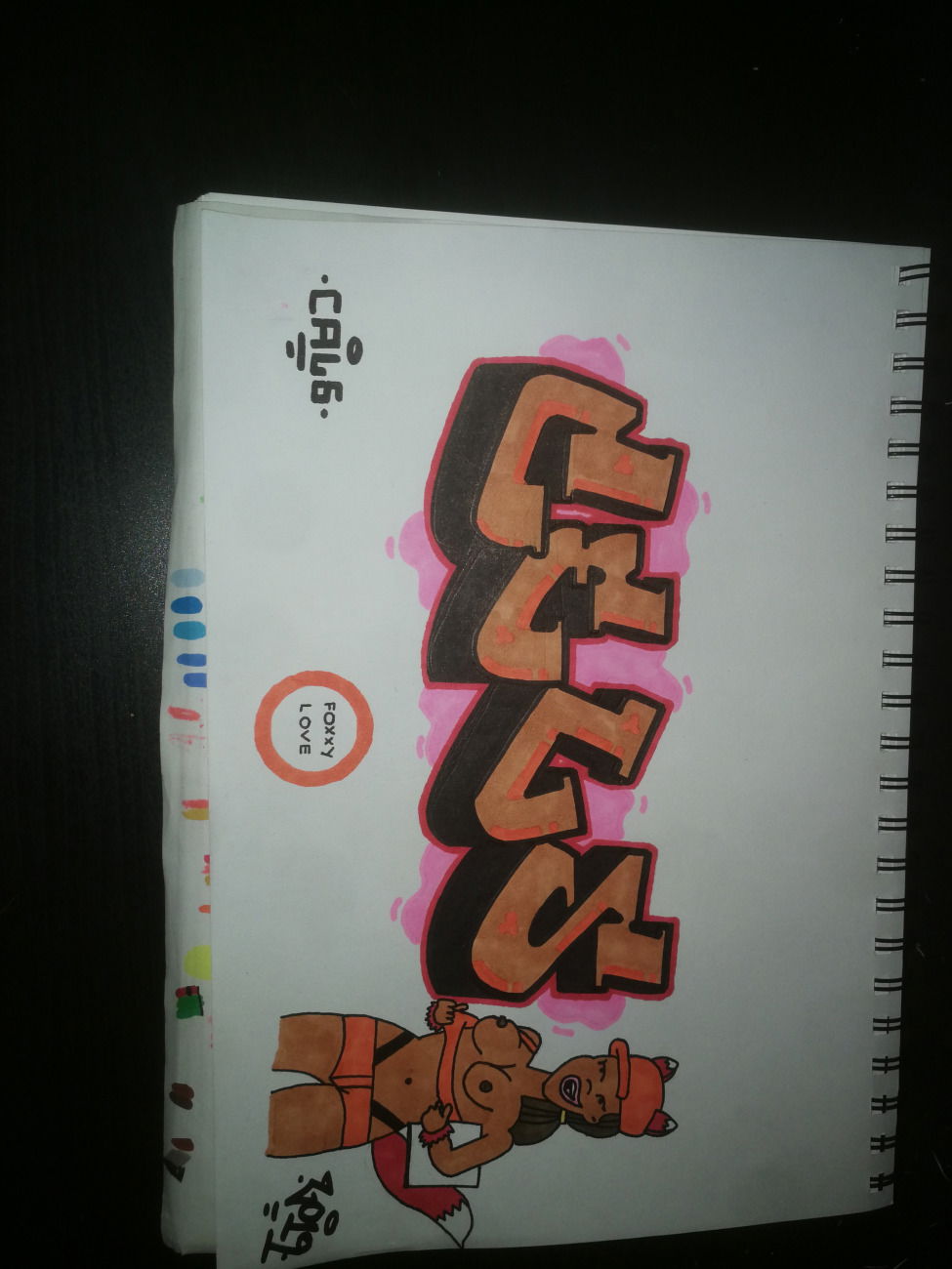 Graffiti Sketch - Photo by Cals1