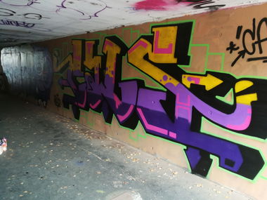 Graffiti Wall - Photo by Cals1 - Cals (2018)