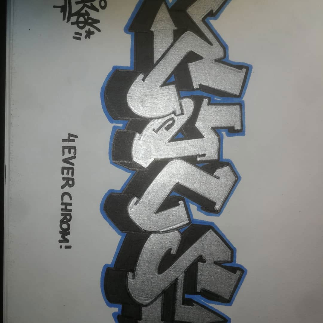Graffiti Sketch - Photo by Cals1