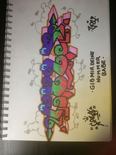 Graffiti Sketch - Photo by Cals1