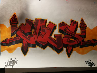 Graffiti Sketch - Photo by Cals1 - Cals (2018)