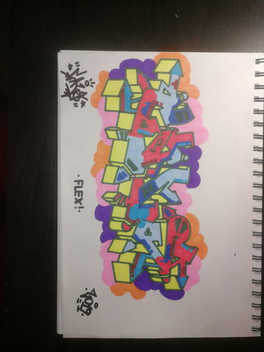Graffiti Sketch - Photo by Cals1