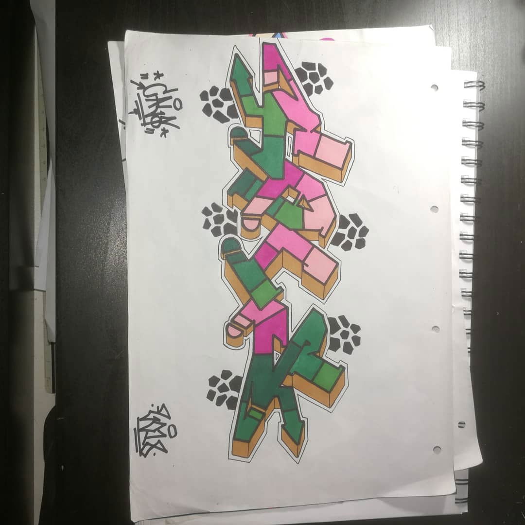 Graffiti Sketch - Photo by Cals1