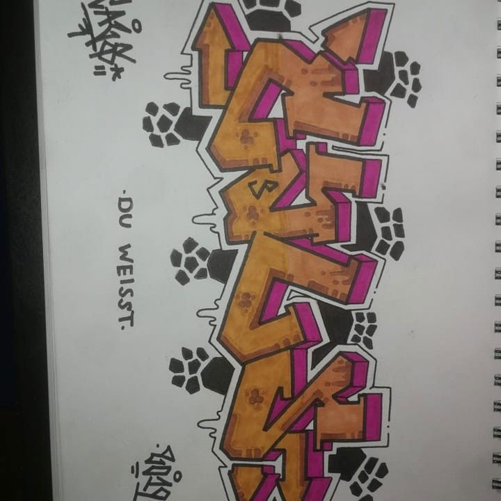 Graffiti Sketch - Photo by Cals1