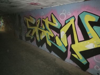 Graffiti Wall - Photo by Cals1 - Sken (2018)