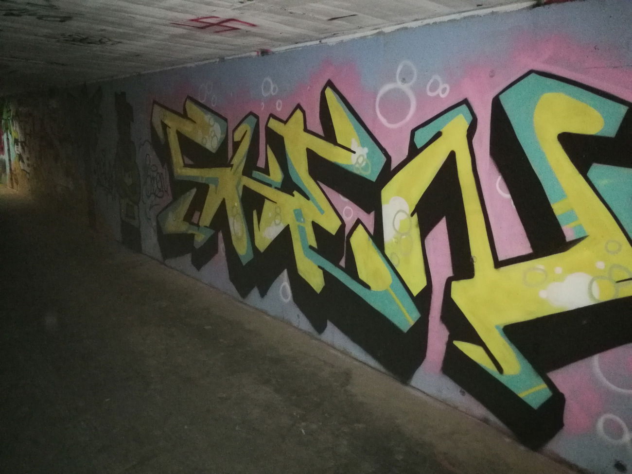 Graffiti Wall - Photo by Cals1 - Sken (2018)