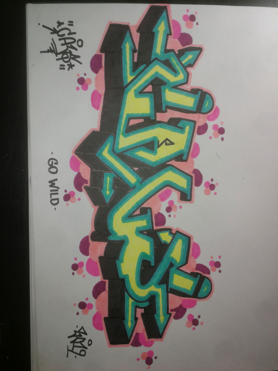Graffiti Sketch - Photo by Cals1