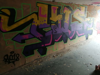 Graffiti Wall - Photo by Cals1 - Cals (2018)