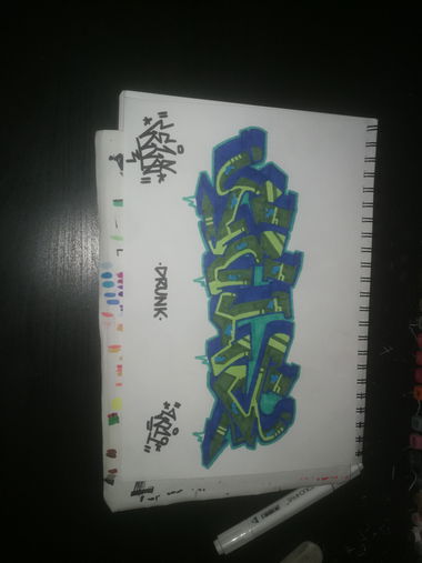 Graffiti Sketch - Photo by Cals1