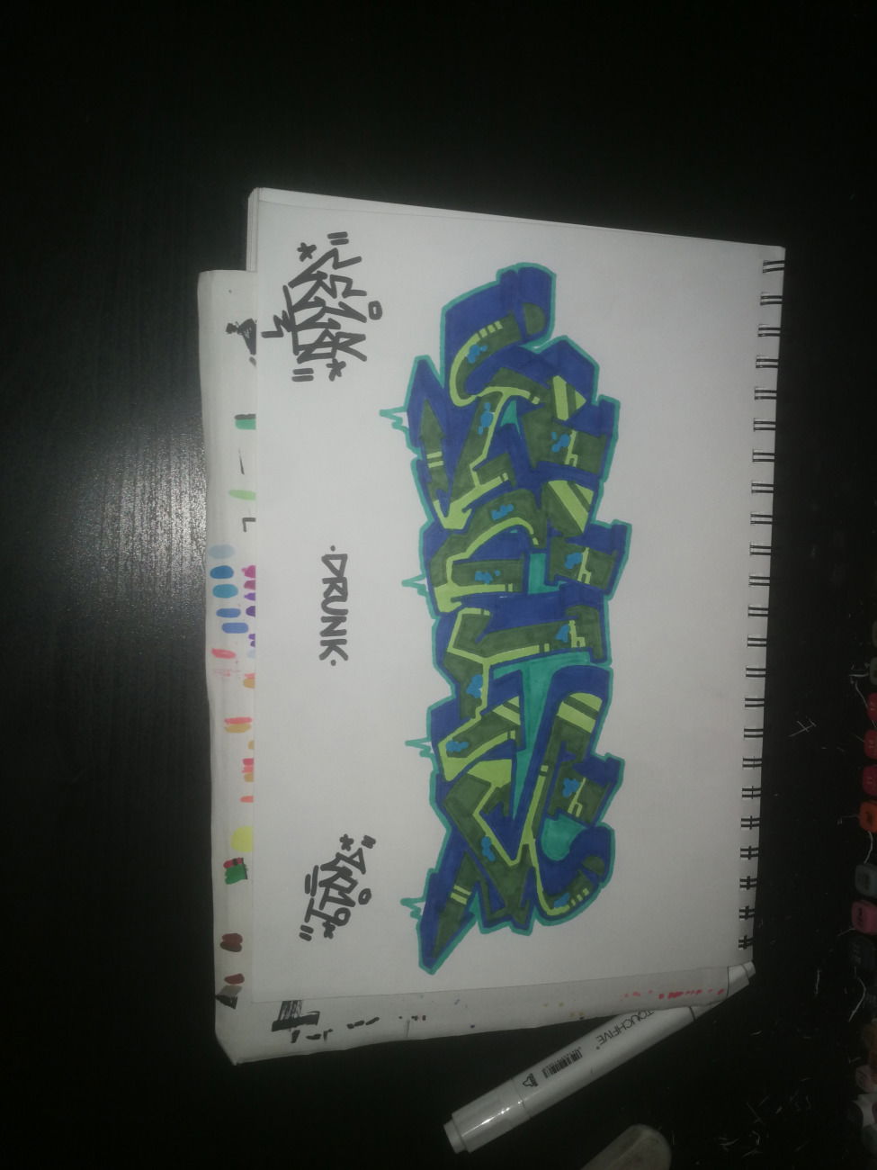 Graffiti Sketch - Photo by Cals1