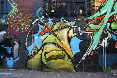 Graffiti Wall in San Francisco - Photo by Caly - Kofie