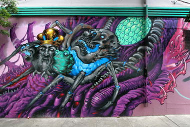 Graffiti Wall in San Francisco - Photo by Caly - Lango