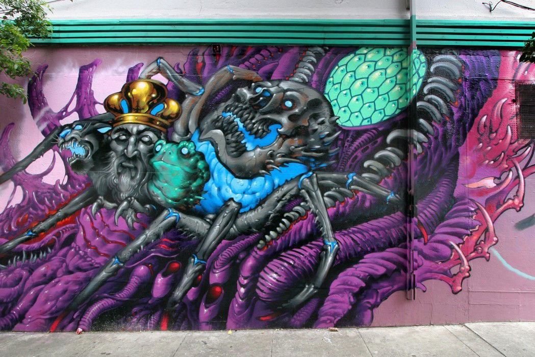 Graffiti Wall in San Francisco - Photo by Caly - Lango