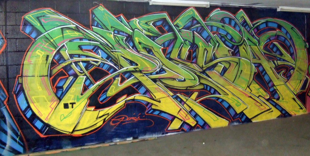 Graffiti Wall in San Francisco - Photo by Caly - Poesia