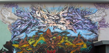 Graffiti Wall in San Francisco - Photo by Caly - Rome, Searius