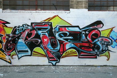 Graffiti Wall in San Francisco - Photo by Caly - Ruets