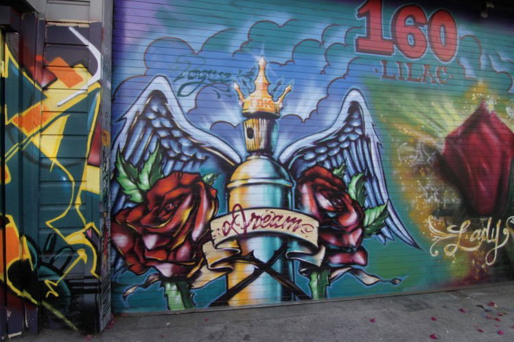 Graffiti Wall in San Francisco - Photo by Caly - Vogue