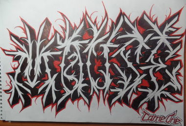 Graffiti Sketch - Photo by CameOne