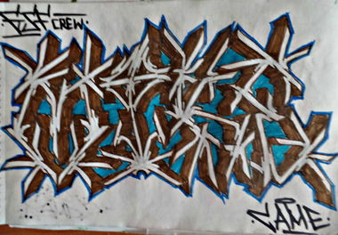Graffiti Sketch - Photo by CameOne
