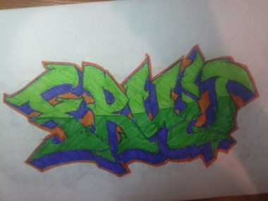 Graffiti Sketch - Photo by CameOne (2015)