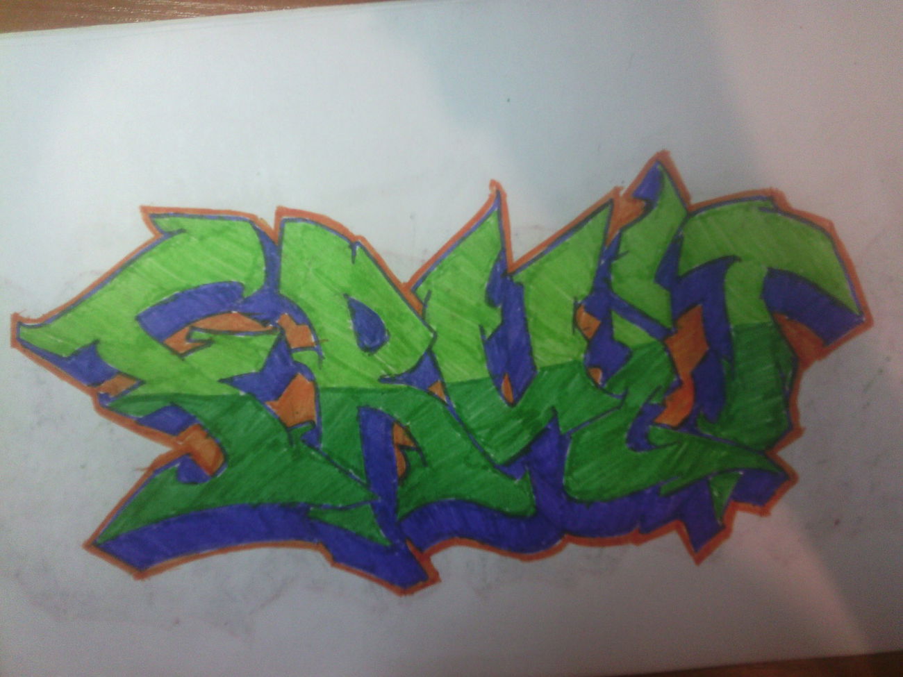 Graffiti Sketch - Photo by CameOne (2015)