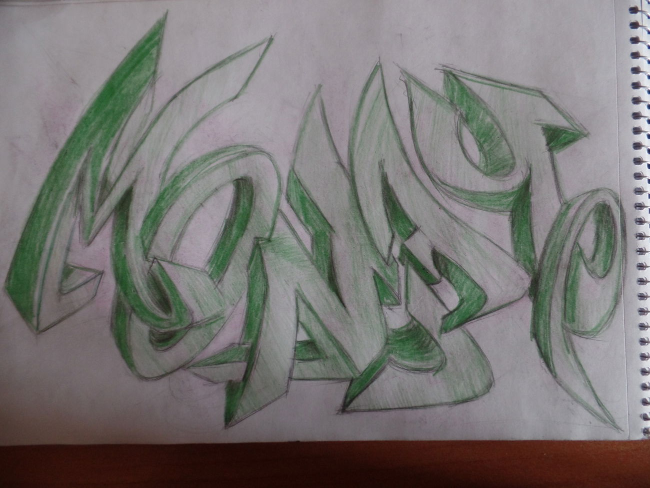 Graffiti Sketch - Photo by CameOne (2015)