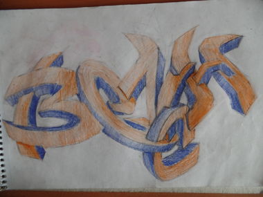 Graffiti Sketch - Photo by CameOne (2015)