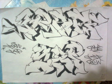Graffiti Sketch - Photo by CameOne (2012)