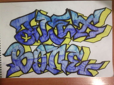 Graffiti Sketch - Photo by CameOne (2015)