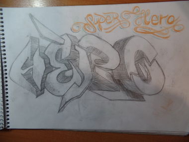 Graffiti Sketch - Photo by CameOne (2015)