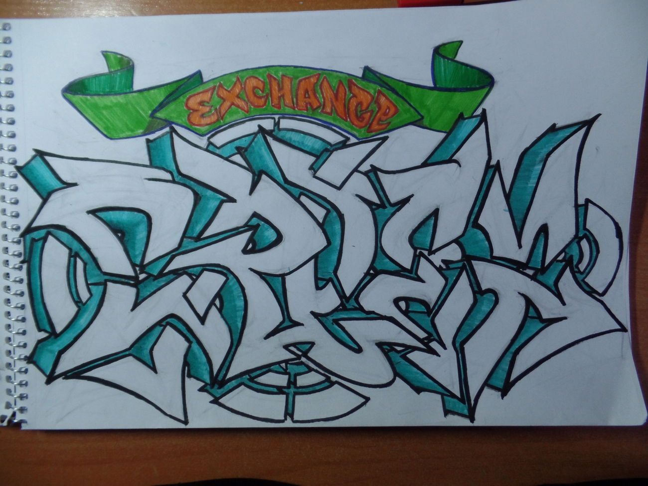 Graffiti Sketch - Photo by CameOne (2015)
