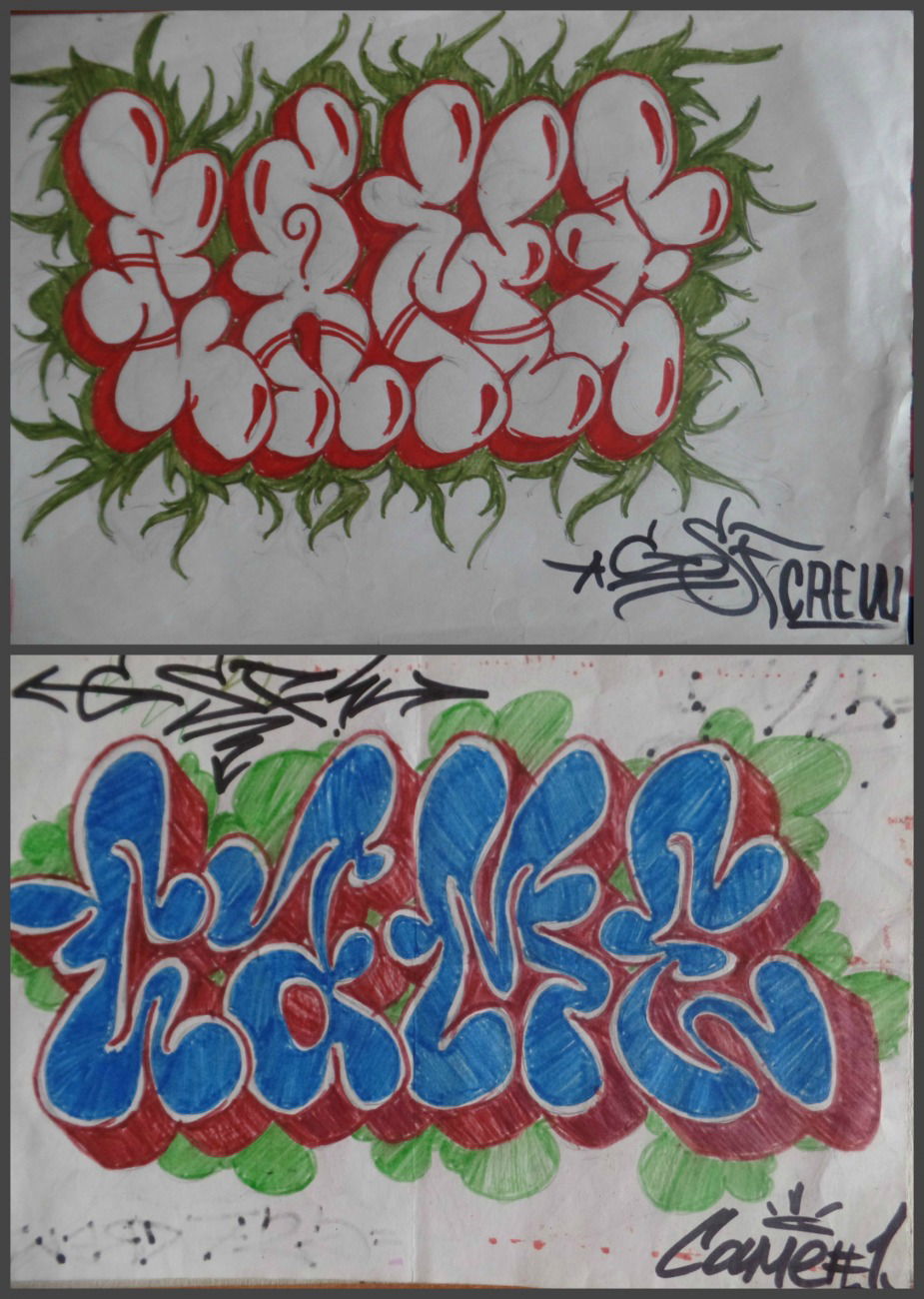 Graffiti Sketch - Photo by CameOne