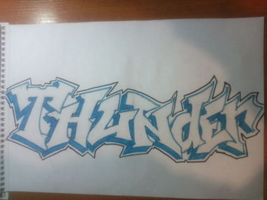 Graffiti Sketch - Photo by CameOne (2015)