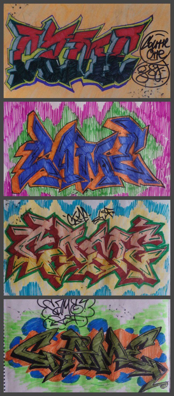 Graffiti Sketch - Photo by CameOne