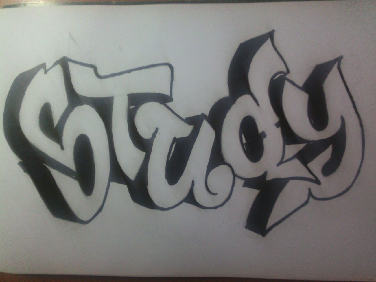 Graffiti Sketch - Photo by CameOne (2015)