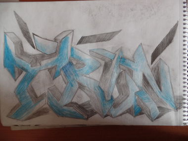 Graffiti Sketch - Photo by CameOne (2015)