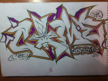 Graffiti Sketch - Photo by CameOne (2015)