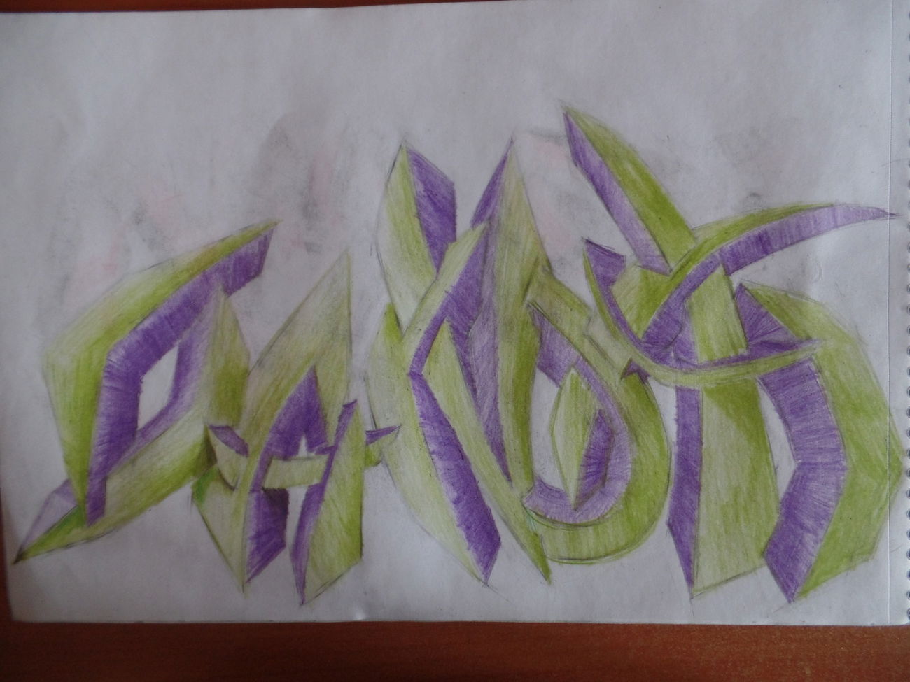 Graffiti Sketch - Photo by CameOne (2015)