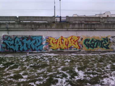 Graffiti Wall - Photo by CameOne (2014)