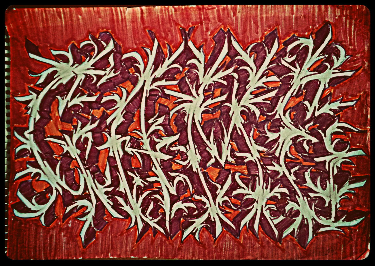 Graffiti Sketch - Photo by CameOne