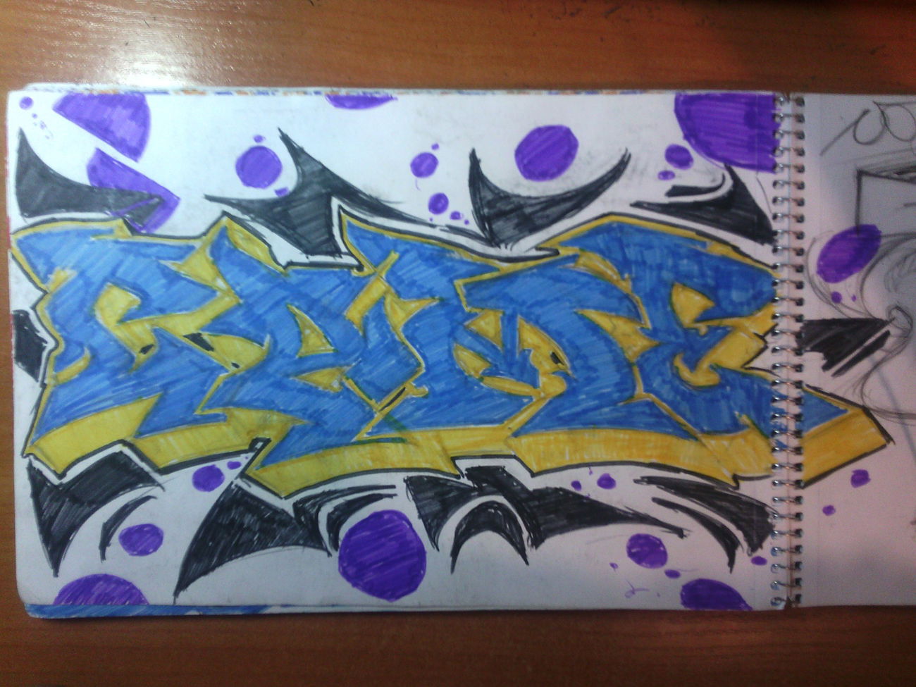 Graffiti Sketch - Photo by CameOne (2015)